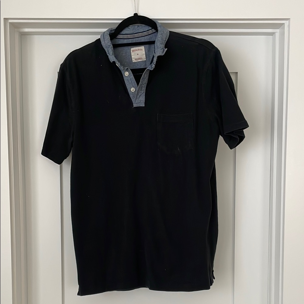 Men's Black Polo Shirt
